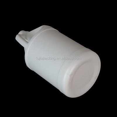 China Large Plastic 1 Gallon Container Empty Juice Bottle With Handle /1 Round Plastic Water Bottle for sale