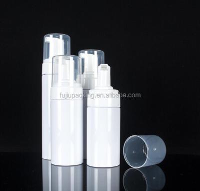 China BEAUTY PACKAGING 100ml 120ml 150ml 200ml 250ml White PET Plastic Foaming Soap Pump Bottle for sale