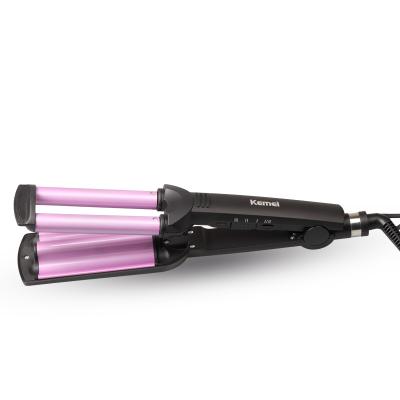 China 2021 Hot Sale Professional Wholesale Hotel Wave Hair Curler Kemei Hair Curler KM-2022 for sale