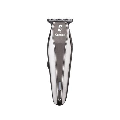 China Professional Car Usb Charging Electric Kemei Km-1222 Hair Cutting Trimmer Men Barber Machine Indicator Light for sale