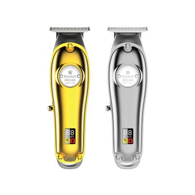 China Professional Full Metal Car Trimmer USB Hair Liner Filling Hair Trimmer LED Display Wholesale Power for sale