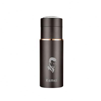 China Kemei Km-X5 Powerful Twin Blade Men's Beard Knife Portable Electric Rechargeable Shaver for sale