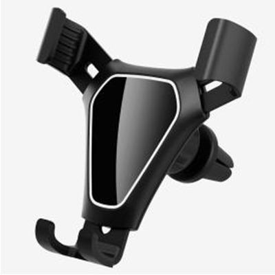 China Adjustable Rotate Freely One-hand Operation Metal Gravity Car Phone Holder for sale