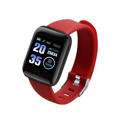 China 2021 New Arrival Cheap Smartwatch 116plus Touch Screen 24 Hours Heart Rate Monitor Smart Watch D13 for sale