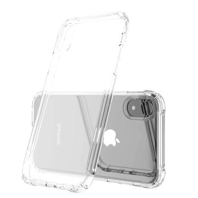 China Fanshion New Design Simple Cell Phone Accessories Crystal Clear Back Cell Phone Cases Cover For iphone xs x max 10 8 7 plus for sale