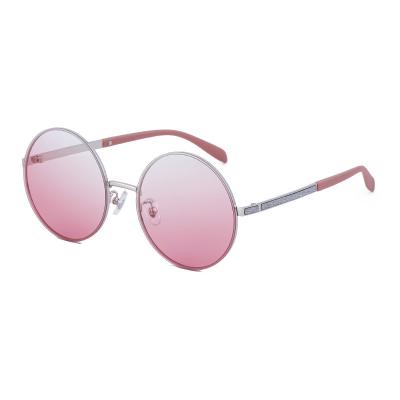 China Fashion Sunglasses Fashion Metal Polarized Polycarbonate High Quality Women Sunglasses Retro Small Round Frame Sun Glasses For Ladies for sale