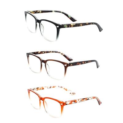 China Classical European Reading Glass Light Anti-blue Face Tall And American Thin Spring Frame Reading Glass Legs Fashion Large for sale