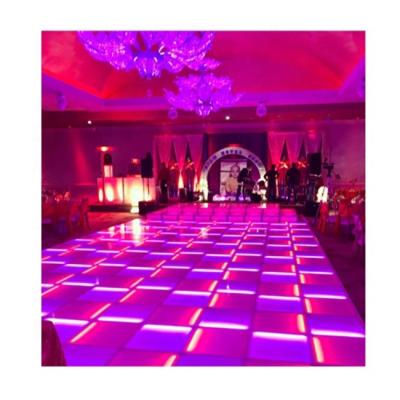 China IP65 Indoor/Outdoor Full Color Interactive Programmable Panels P3.91 P4.8 P6.25mm DJ Booth Dance Floor Led Display Screen for sale