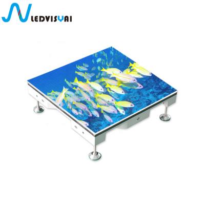 China P4.81 Indoor Full Color Definition Dance Floor Led Display Screen For Shopping Mall for sale