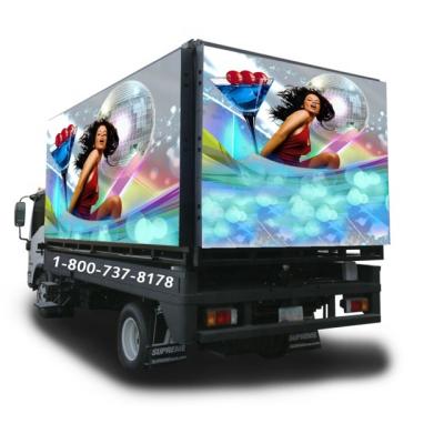 China 3 Sides P10 P8/P6/P5 Outdoor Full Color Digital Led Billboard Mobile Advertising Truck For Sale for sale