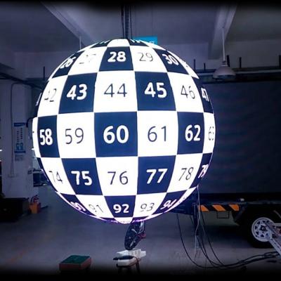 China LED 360 Degree Led Screen Indoor Outdoor Creative Viewable Indoor Sphere p2.5 for sale