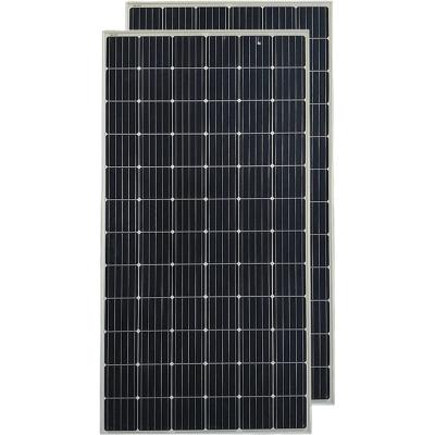 China Solar power system 350W monocrystalline 72cells solar panel suppliers glass power station with solar panels for sale