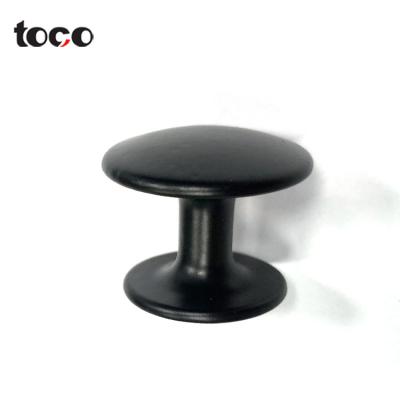 China toco black antique brass cabinet knob zinc alloy round cabinet handles for kitchen cabinet knobs for sale