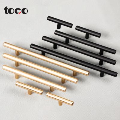 Chine toco furniture kitchen cabinet drawer cupboard wardrobe profile handle stainless steel pull furniture t bar drawer handle à vendre