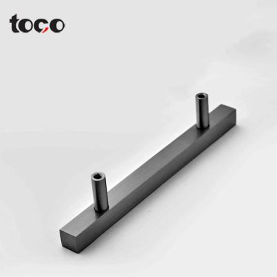 China toco kitchen handles and knobs black t bar aluminium kitchen handle stainless steel glass door pull handle for sale