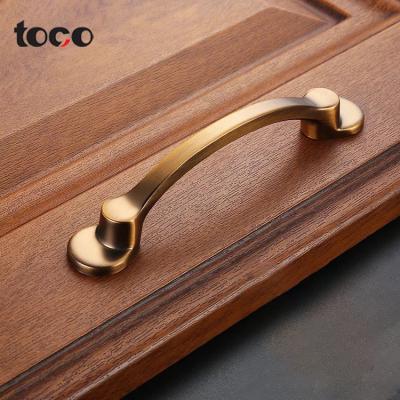 Cina toco extruded zinc profile pull abinet handles industrial bass cabinet handles pull i shape wardrobe handle in vendita