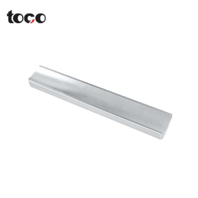 China TOCO cabinet handle polished silver custom decorative hardware handle cabinet drawer t shape pull handle for sale