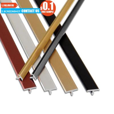 China toco trim corner aluminum profiles siver mat right tile trim tile corner guards tile trims sample box for sale