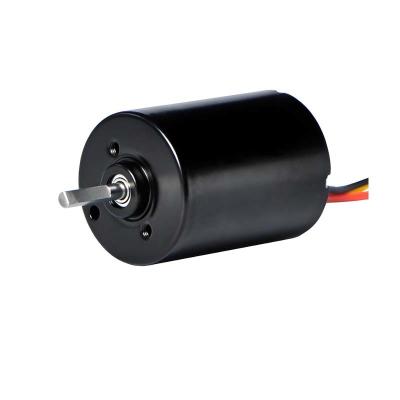 중국 통합 드라이버와 함께 28mm PMDC 브러쉬리스 모터 5.1W 12V 24V 펌프 전기 창문 커튼을위한 고전력 BLDC 모터 판매용