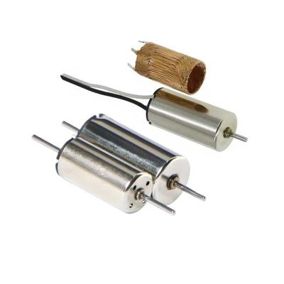 China Customized 8mm Micro Electric Motor 0.3mNm 8620rpm 12V DC Carbon Brush DC Motor for sale