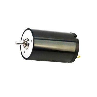 China Low noise 23mm Brushed DC Electric Motor 27.5 Watt 9860rpm 24V Custom for sale