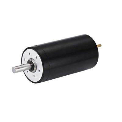 China Low Noise Brushed DC Motor 92 Watt 4640rpm 35mm DC OEM Energy Efficient for sale