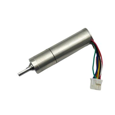 China 12mm DC Gear Motor with Encoder 6V 9V 12V Geared BLDC Motor 400mNm 10RPM to 5920RPM Customizable Micro Motor for sale