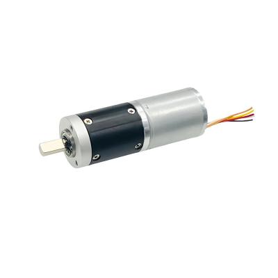 China 24mm Mini DC Gear Motor 12V to 48V Geared Brushless DC motor 1500mNm 6.8RPM to 4099RPM Customizable for sale