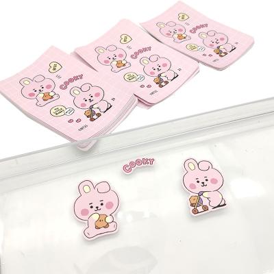 China Heat Sensitive Animal Stickers Letters Decal Kawaii Cartoon Decorative Stickers Waterproof Stickers for sale