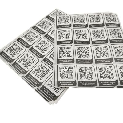 China Waterproof Custom QR Code Sticker Serial Number Hologram Holographic Sticker Labels with Faster Delivery for sale