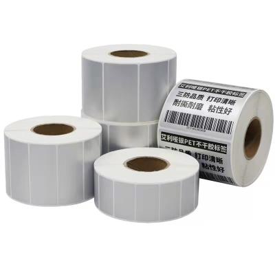 China Heat sensitive a wide range of empty silver sticker wholesale for best party silver sticker filler sticker label printer for sale