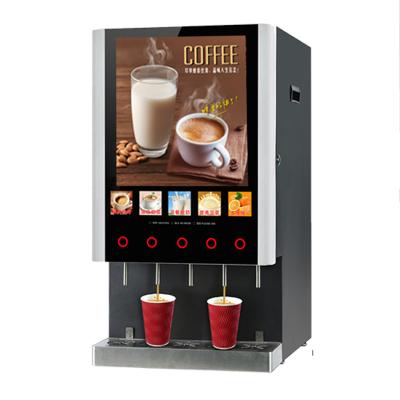 China Commercial RTST Business Automatic Five-equipment Hot Selling Automatic Coffee Machine for Restaurant for sale