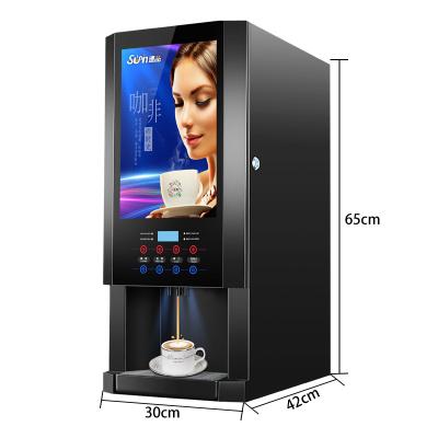 China Eco-friendly explosive automatic instant cold powder coffee vending machine drink making machinecan be used in grocery stores for sale