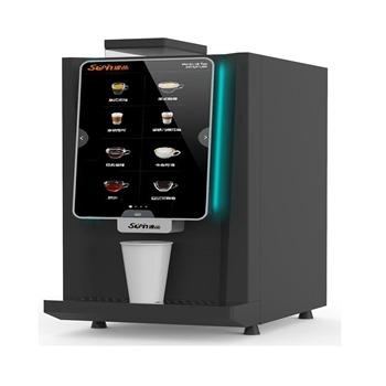 China Hotel Touch Screen Model Intelligent Commercial Freshly Ground Coffee Maker Machine for sale