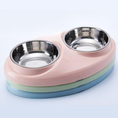 China Sustainable Shape Design Taiichi Chinese Pet Bowl Melamin Raised Pet Bowl Plastic Pet Cooling Bowl for sale