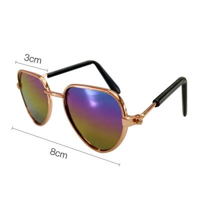 China 2021 New Viable Dog Cat Mini Glasses Sunglasses Prevent Wind UV Protection Pet Accessories for sale