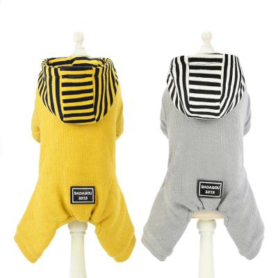 China 2021 viable new manufactures pet clothes dog clothing dog clothing dogs fabric hoodie for sale