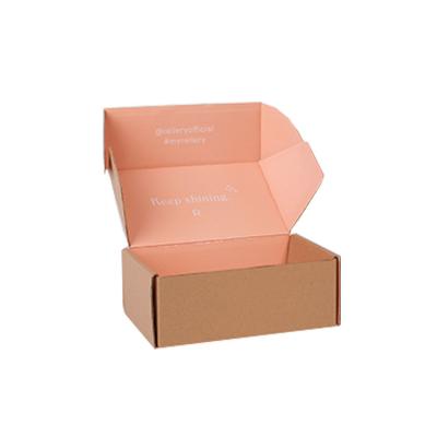 China Recycled Materials Custom Premium Branded Sunglasses Jewelery Watch E-Commerce Mailing Cardboard Kraft Shipping Gift Boxes For Glass for sale