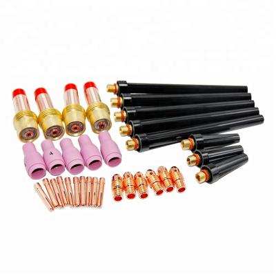 China CAT WP9/20 Torch Huarui TIG Accessories Kit Ceramic Nozzle Gas Lens for WP9/20 TIG Welding Torch for sale