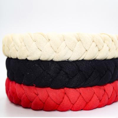 China New Sweet Fashion Design Women Hair Accessories Headband Hair Wrap Knot Hair Band Head Tie For Girls for sale