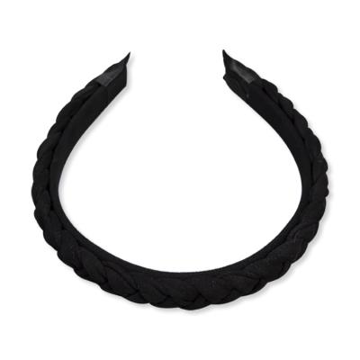 China Soft Hair Bands Wholesale Cloth Head Wrap Headband Knot Top Headband For Women for sale