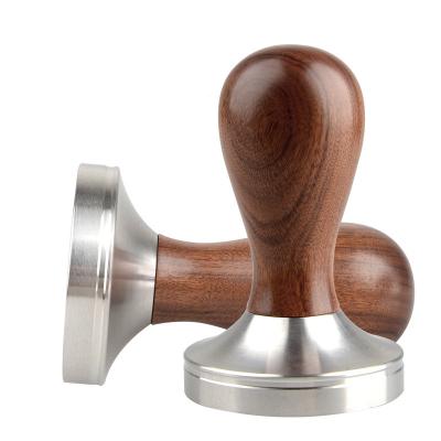 China Viable Popular High Quality Best Selling Coffee Tamper 51mm Intimate Rosewood Tamper for sale