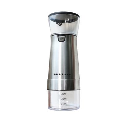 China Workable Free LOGO USB Portable Electric Coffee Bean Grinder for sale