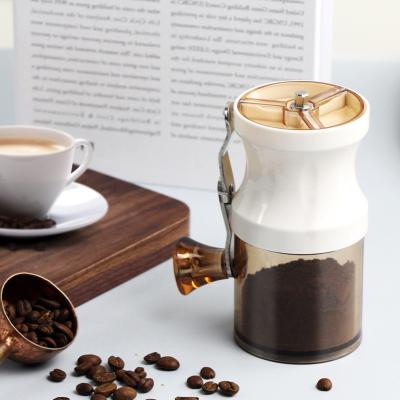 China WITH LID Wholsale Ceramic Manual Coffee Grinder Conical Burr Mill Ginder For Espresso for sale