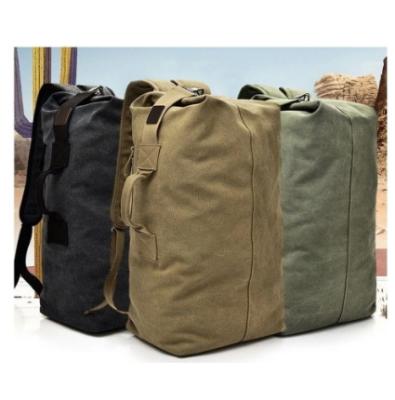 China Fashion Outdoor Sports Canvas Backpack  for travel Hiking  Fishing for sale