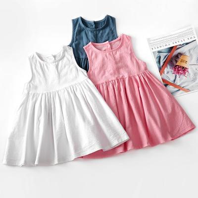 China New Pattern Kids Custom Clothing Baby Child Dress Toddler Girls Anti-static Leisure Children Dress for sale