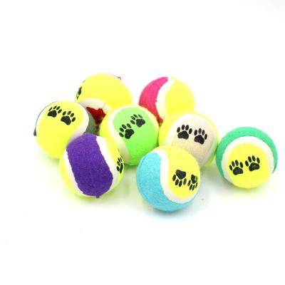 China Fashion Viable Wholesale High Quality Dog Tennis Ball Training Rubber Dog for sale