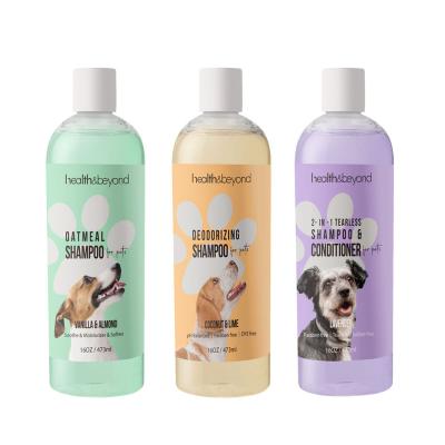 China Eco-Friendly Natural Stocked New Style Dog Wash Shampoo for sale