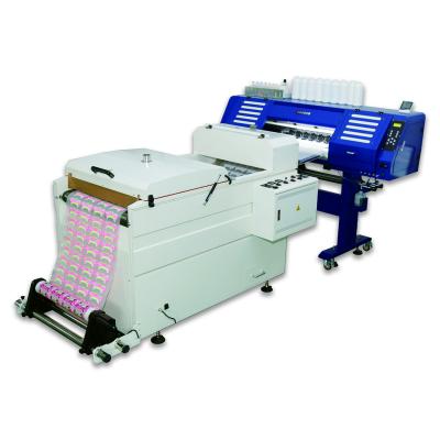 China Garment Shops Print Head I3200 DTF Heat Transfer Film Digital Printer For T-shirt Printing Sales for sale