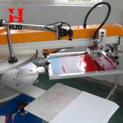 China Garment Shops Auto 2 Two Color Silk Screen Printing Machine Price for sale